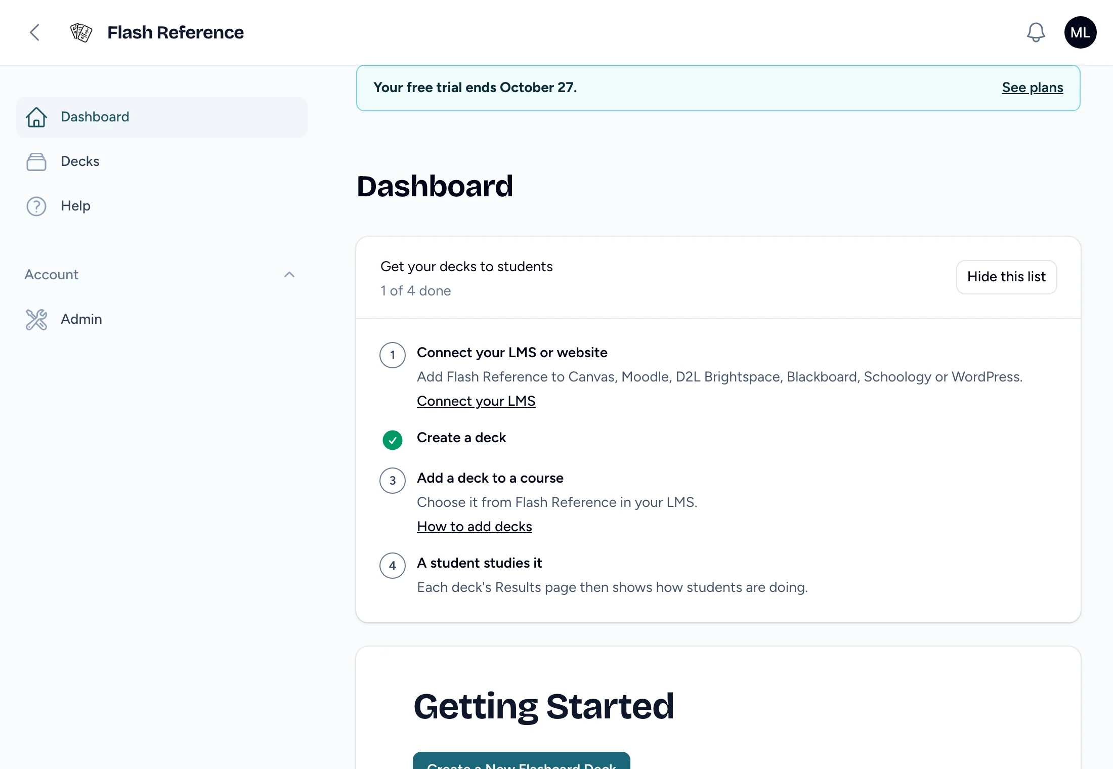 The sign-up form